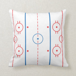 (Ice) Hockey Rink Pillow