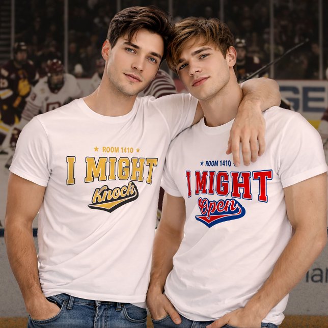 Ice hockey Romance Team Hollanov Shane & Ilya Book T-Shirt (Creator Uploaded)