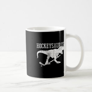 Ice Hockey Shirt Field Hockey T Rex Funny Tee  Coffee Mug