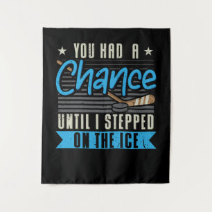 Ice Hockey Tapestry