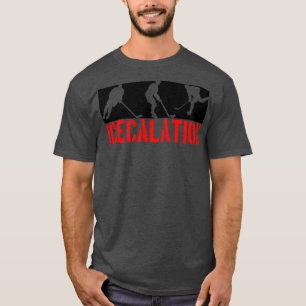 Ice Hockey Team Club Player Goalie Coach Fan 12 T-Shirt