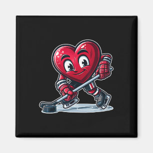 Ice Hockey Team Kids Boys Girls Men Women Mom Dad Magnet