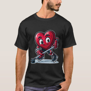 Ice Hockey Team Kids Boys Girls Men Women Mom Dad T-Shirt