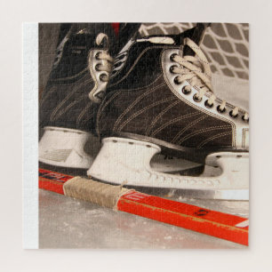 Ice Hockey Themed Jigsaw Puzzle