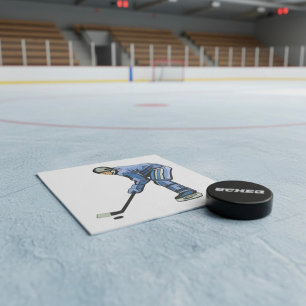 Ice Hockey Time Paper Napkins