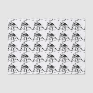 Ice hockey tissue paper