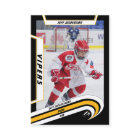 Ice Hockey Trading Card in Lively Yellow