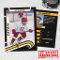 Ice Hockey Trading Card in Lively Yellow
