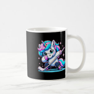 Ice Hockey Unicorn Kawaii Ice Hockey Sister Mom  Coffee Mug