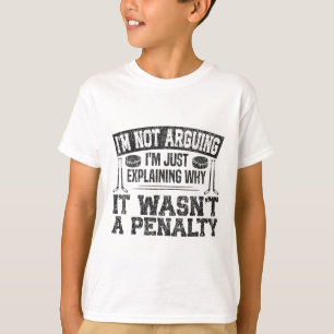 Ice Hockey Vintage I'm Not Arguing I'm Just Explai T-Shirt