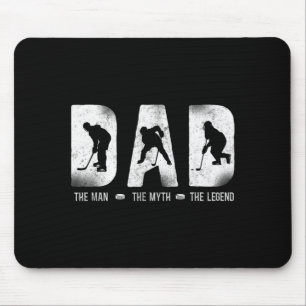 Ice Hockey Vintage Mouse Pad