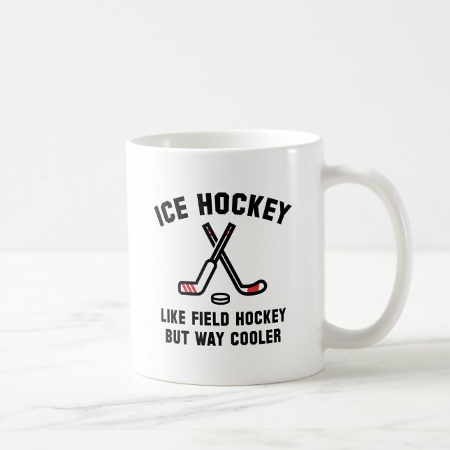Ice Hockey Way Cooler Coffee Mug (Right)
