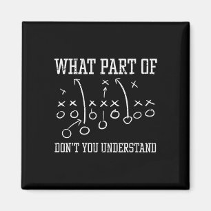 Ice Hockey What Part Dont You Understand Funny Men Magnet