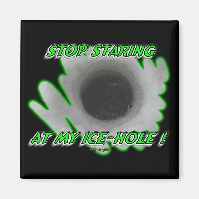 Ice Hole Magnet (Front)