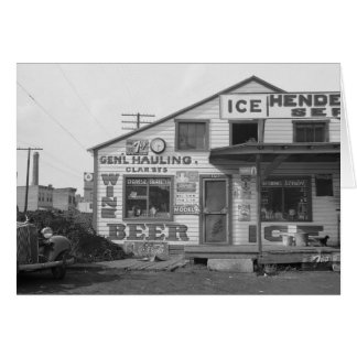 Ice House and Store, 1937