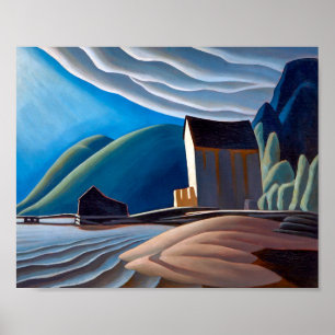 Ice House, Lake Superior Lawren Harris Poster