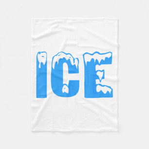Ice Ice And Baby Family Funny Halloween Costume Co Fleece Blanket