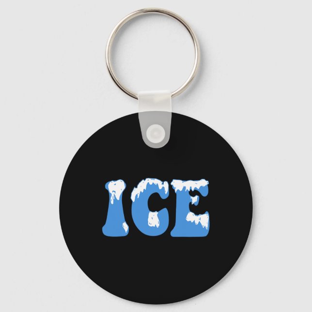 Ice Ice And By Diy Halloween Costume  Keychain (Front)