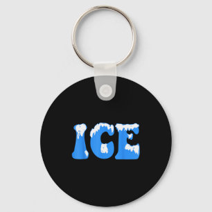 Ice Ice Baby Family Funny Halloween Costume Couple Keychain