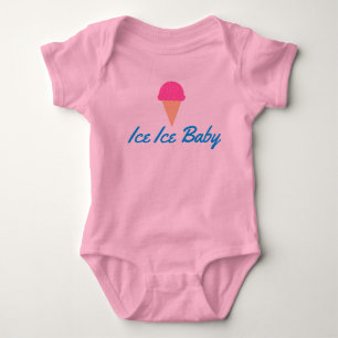Ice Ice baby jumpsuit Bodysuit