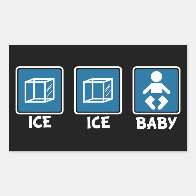 Ice Ice Baby Sticker (Front)