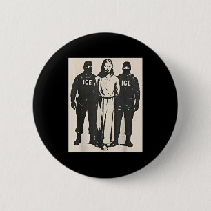 Ice Jesus 2 Inch Round Button