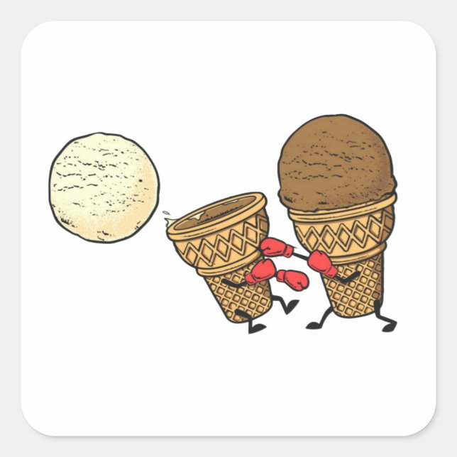 Ice Kick Baby Sticker (Front)