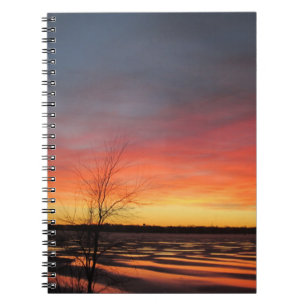 Ice Lake Sunset Notebook