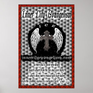 ICE Logo Poster (All profits to ICE Ministry)