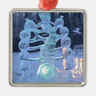 Ice Metal Ornament