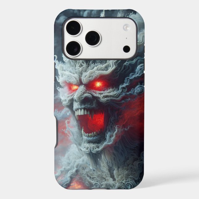 *Ice Monster with flaming eyes* (Back)