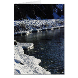 Ice on the Blackfoot Card