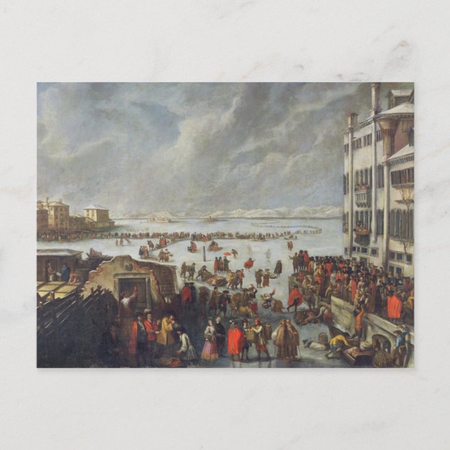 Ice on the Lagoon Postcard (Front)