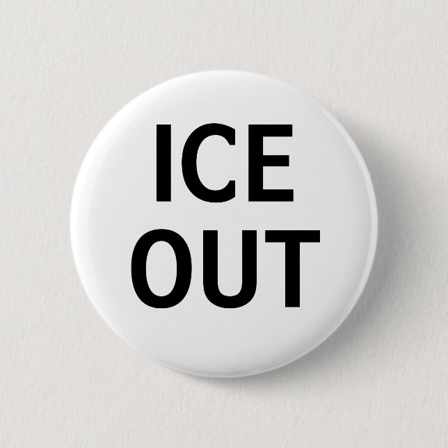 ICE OUT 2 INCH ROUND BUTTON (Front)