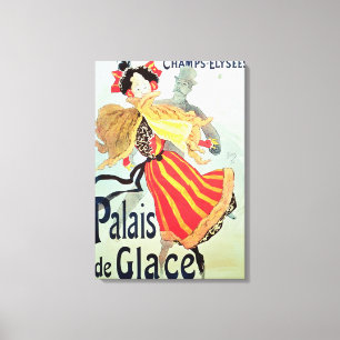 Ice Palace', Champs Elysees, Paris, 1893 Canvas Print