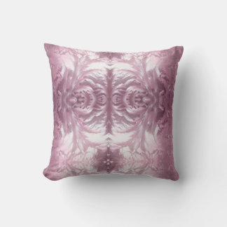 Ice pattern pink cushion