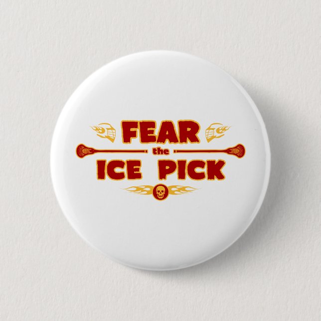 Ice Pick 2 Inch Round Button (Front)