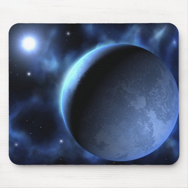 Ice Planet Mouse Pad (Front)