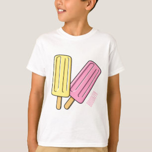 Ice pop cartoon illustration T-Shirt
