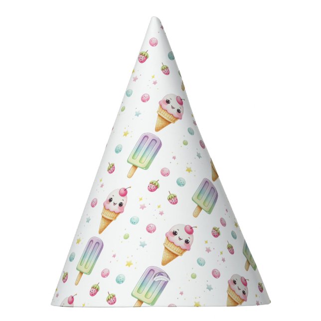Ice Pop Party Summer Decor Popsicle Birthday Party Party Hat (Right)