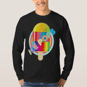 Ice Pops Freeze Frozen Freezen Fruit Juice Cream F T-Shirt