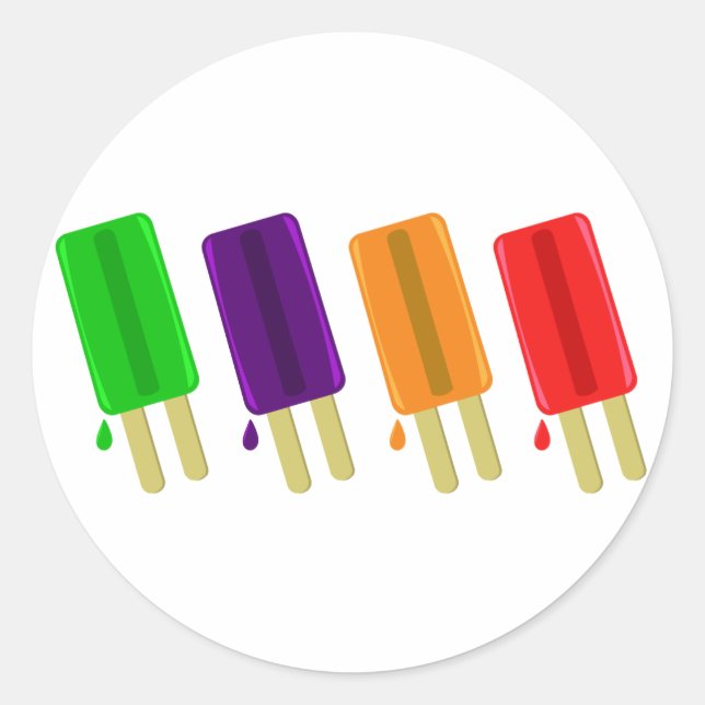 ICE POPS sticker (Front)