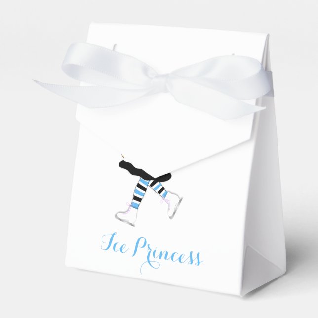 Ice Princess Favor Box (Front Side)