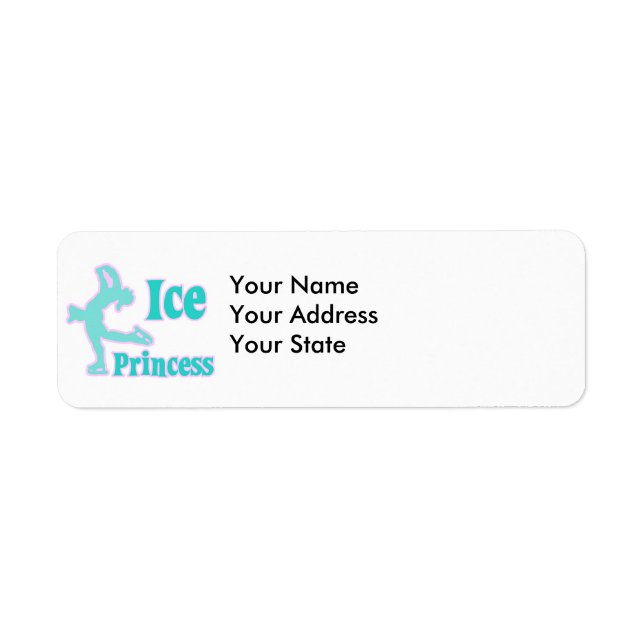 ice princess figure skating pastel design (Front)