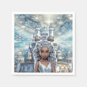 Ice Princess Napkin