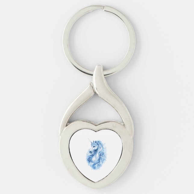 Ice Queen Unicorn (1) Keychain (Front)