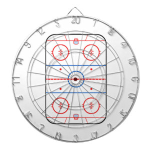 Ice Rink Diagram Hockey Game Design Dartboard