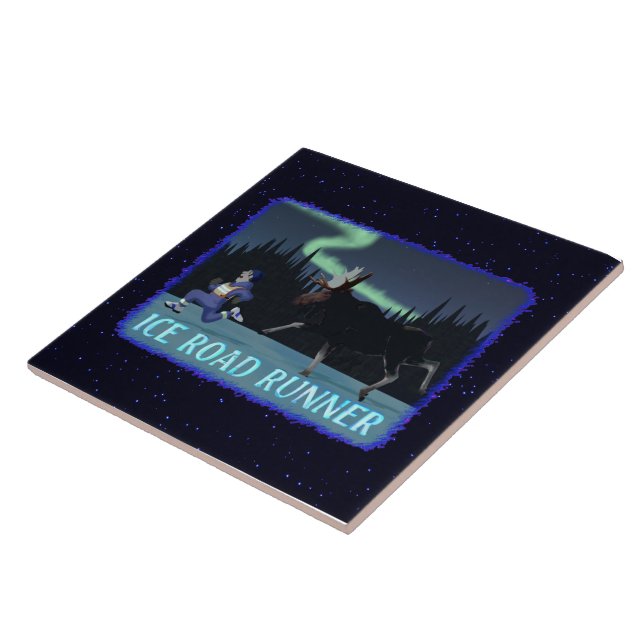 Ice Road Runner Tile (Side)