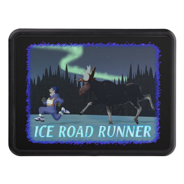 Ice Road Runner Trailer Hitch Cover (Front)
