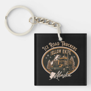 ICE ROAD TRUCKER - ALASKA KEYCHAIN